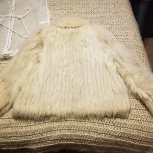 Fox fur coat